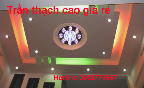 Thợ làm thạch cao tại quận Thủ Đức - Giá rẻ, Bảo hành 2 năm. 0973982818