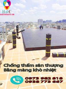 Thợ chống thấm tại quận 5 bảo hành 10 năm