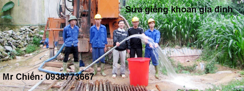 Thợ sửa giếng khoan - máy bơm nước tại TPHCM. Hotline 0973982818