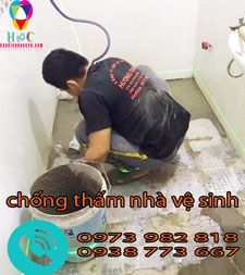 Chống thấm nhà vệ sinh tại Tân Phú