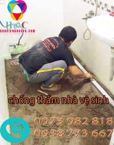 Sửa nhà vệ sinh bị thấm nước quận 3