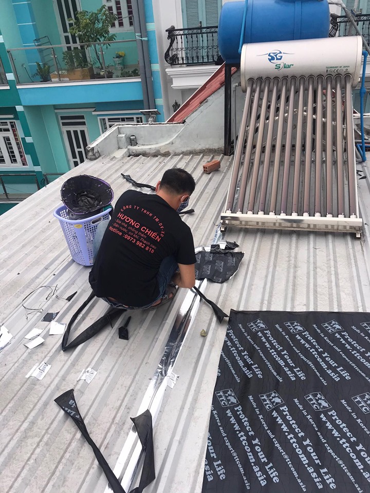 sửa mái tôn bị dột tại Dĩ An Bình Dương