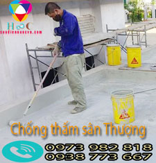 Cách Chống Thấm Trần Nhà Tại TPHCM