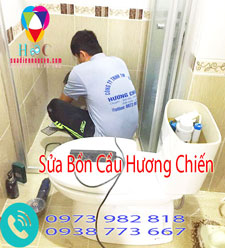 sửa bồn cầu tại Quận Bình Thạnh