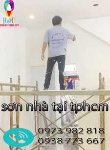 Thợ sơn nhà tại quận Bình Tân