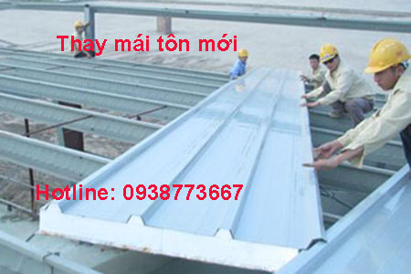 sửa mái tôn tại Quận 6