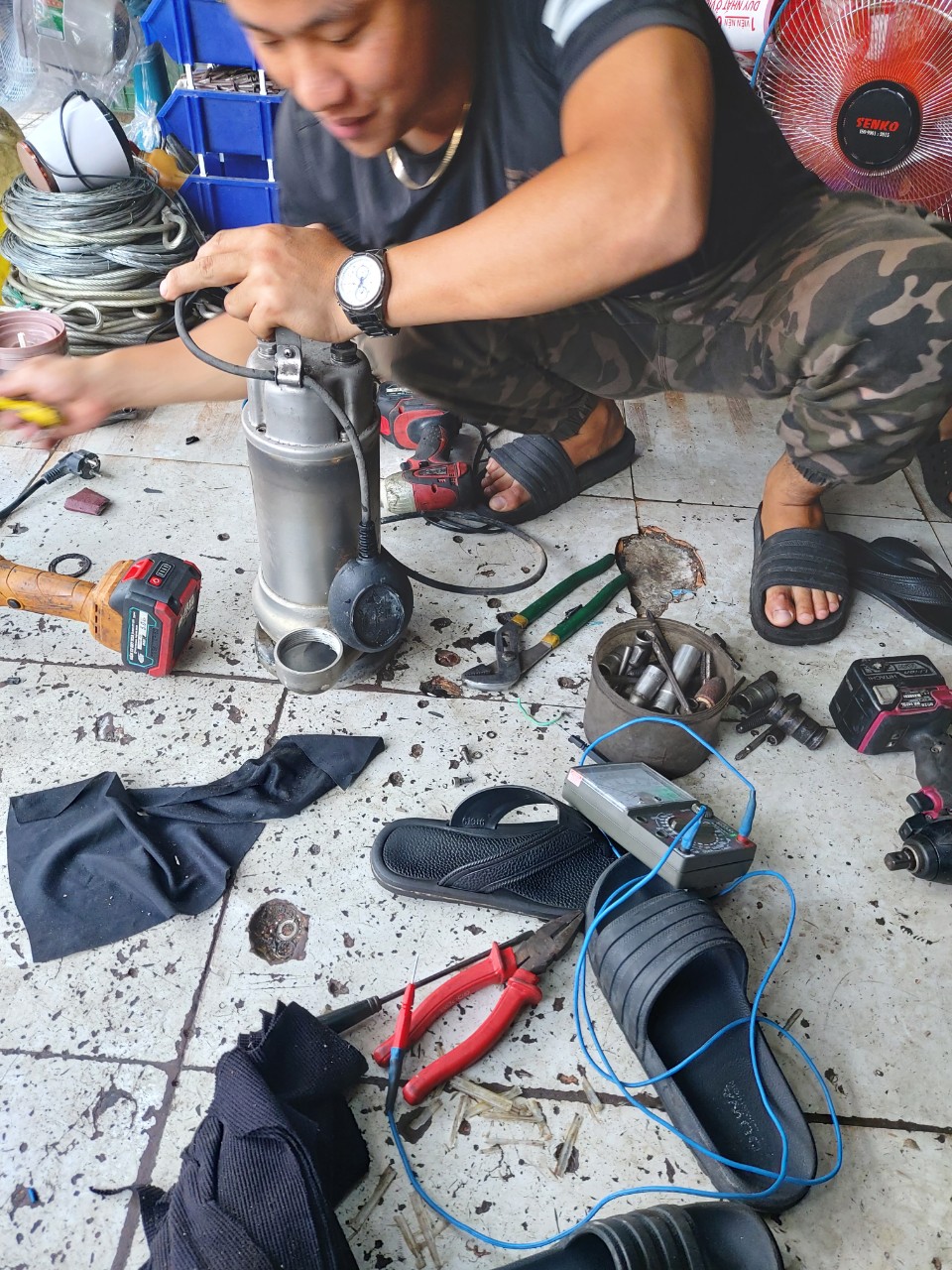 Dịch vụ sửa điện nước tại quận 7