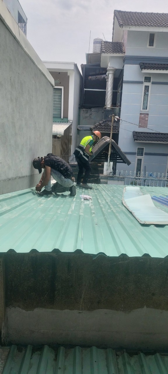 sửa mái tôn tại Quận 6