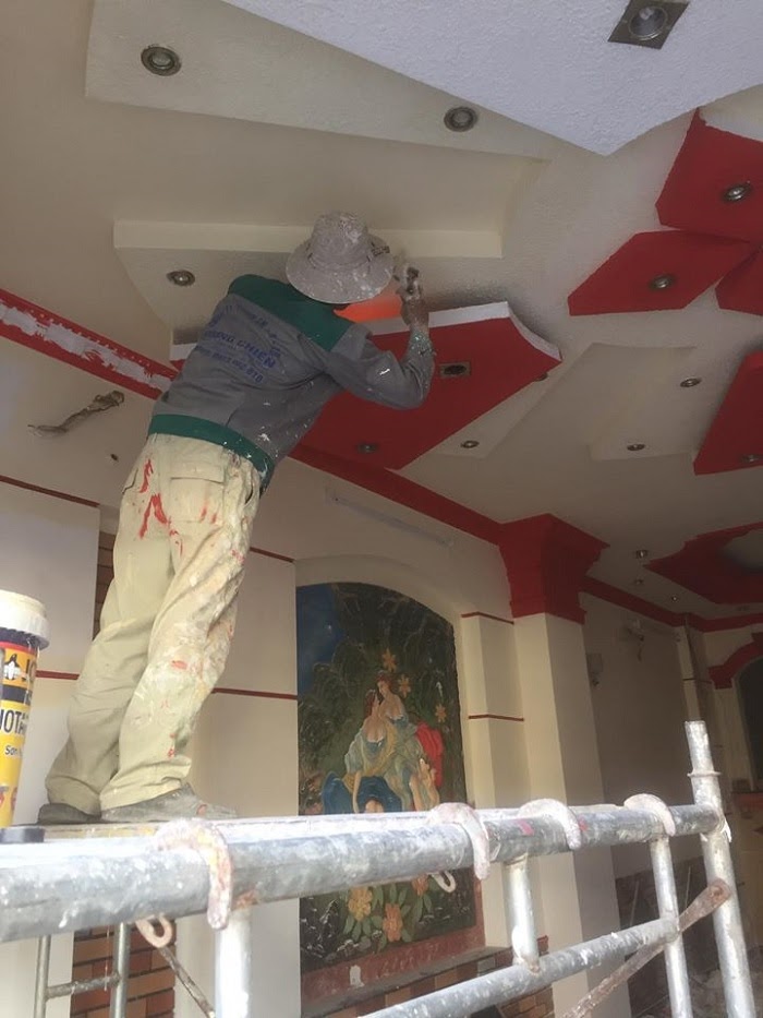 Giá Sơn Nhà tại Quận 6