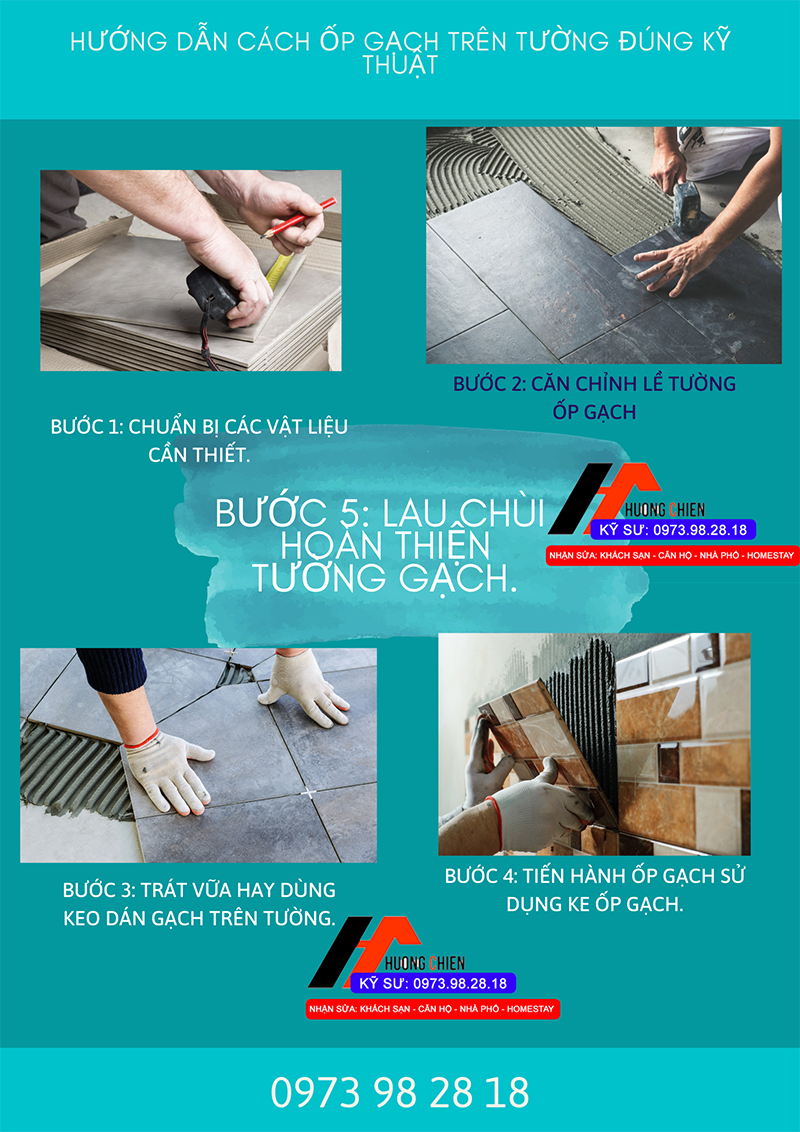 Dịch vụ ốp lát gạch tại quận 6