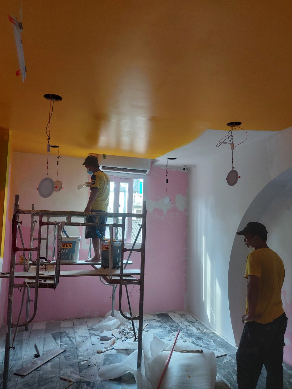 thợ sơn sửa lại nhà tại quận 12