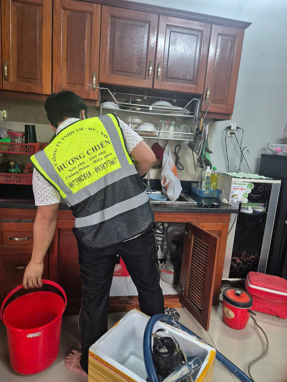 sửa bồn rửa chén tại Tân Bình