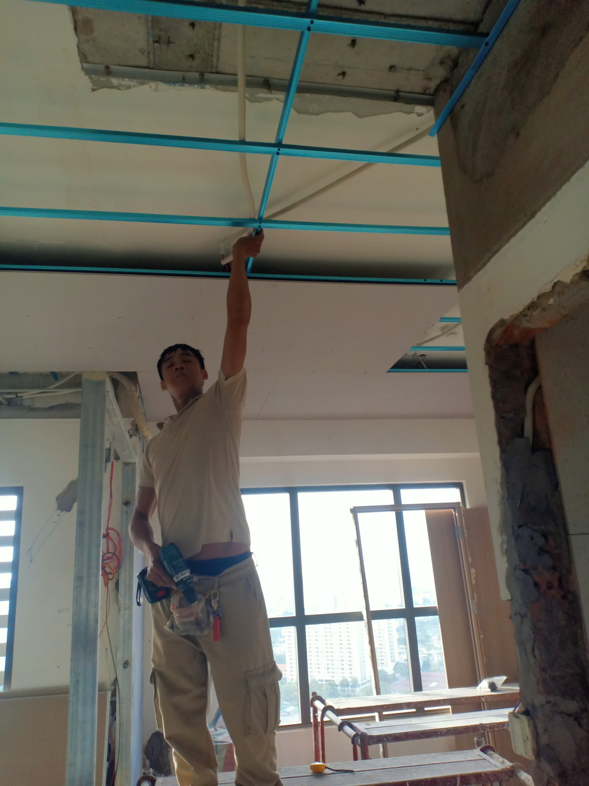 Thi công thạch cao tại Tân Bình