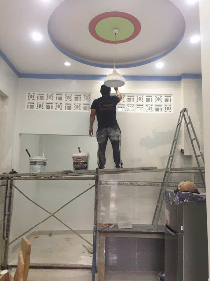 Giá Sơn Nhà tại Quận 6